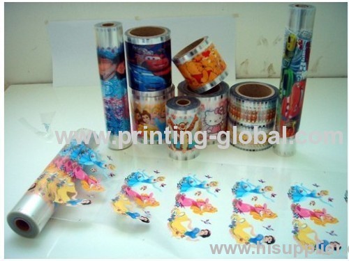 Heat Transfer Printing Sticker Hot Stamping Printing Of Plastic Bottle Cup Storage Box