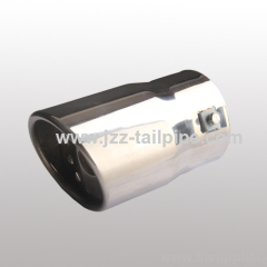 TOYOTA PRADO stainless steel car tail pipe cover