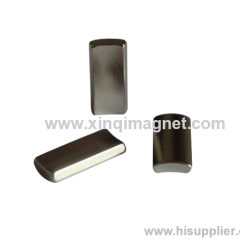 Bread shape Neodymium magnet with no coating