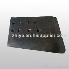 carbon steel very heavy side plate excavator accessory