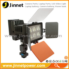 With hot shoe lamp Led-5010A video light for camera DV camcorder