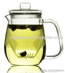 Heat Resistant Glass Tea Pot Coffee Pot