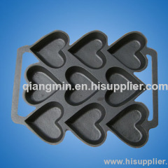 qiangmin baking mould heart nine