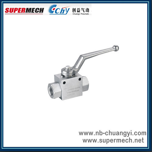 Straight Pressure Ball Valve