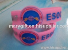 watch shape silicone wristband