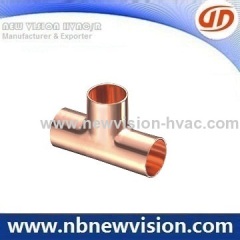 Reduce Tee Copper Pipe Fitting