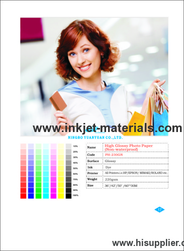 High Glossy Photo Paper