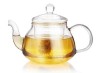 Mouth Blown Highly Transparent Glass Teapot Coffee Pot