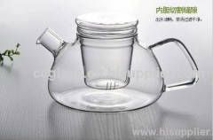 Mouth Blown Elegant Glass Teapots Coffee Pots