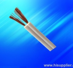 Aluminum conductor PVC insulated PVC sheathed flat wire