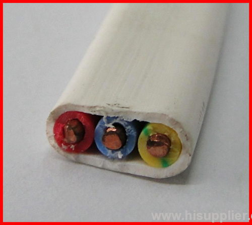 copper conductor PVC insulated flat flexible connector
