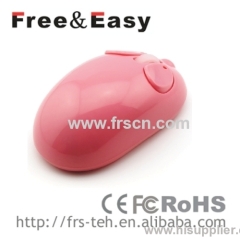 Real mouse of Green computer 3d wireless animal mouse