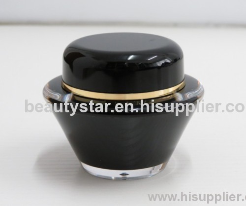 UFO Shape Acrylic Cosmetic Cream Jar