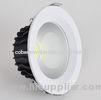 High Power 20W Led Ceiling Downlight 1600lm , Cool White 3000K-6500k For Building