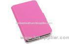 Extra Slim Flip Genuine Samsung Phone Leather Cases For Samsung Galaxy i8750 Ativ S