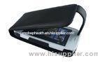 Black Real Nokia Leather Phone Case Flip Style