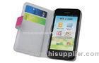 Flip Huawei Leather case Phone Pouch with Card Slot For Huawei Ascend G330 U8825 C8825