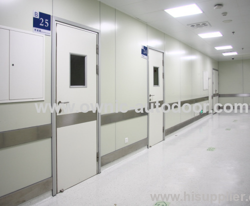 mabual door medical door glass window