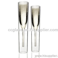 High Quality Borosilicate Champagne Glass with Heat Resistance