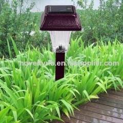 Solar stake garden light