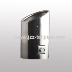 Universal stainless steel car tail pipe cover