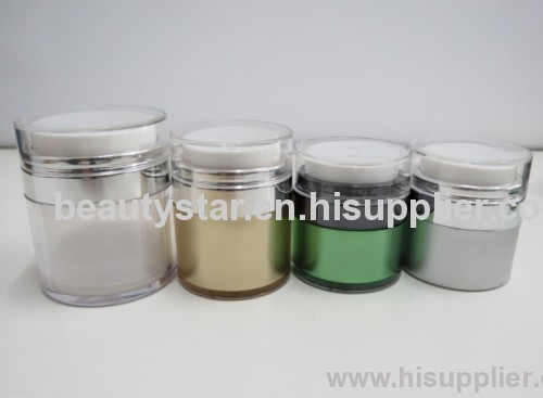 Airless Cosmetic Acrylic Jar