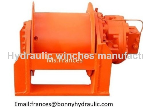 Wire Rope Hydraulic Winches