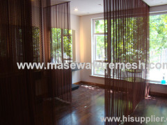 wire mesh as divider wall