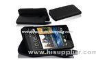 Anti-Scratch HTC ONE M7 Wallet Cell Phone Case Stand Cover with Card Slot , PU Leather