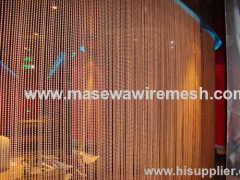 8mm low carbon steel beaded curtain