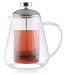 Elegant Innovative Design Double Wall Glass Teapot Coffee Pot