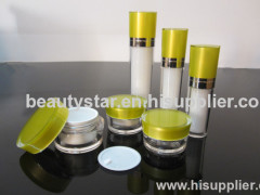 Taper Acrylic Cosmetic Packaging Lotion Bottle