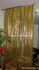 Aluminum golden metallic cloth