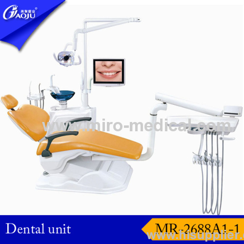 Mounted dental unit for clinic