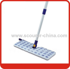 Eco-Friendly 40*10cm Chenille microfiber flip mop with Paper card
