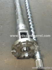 single PVC screw barrel