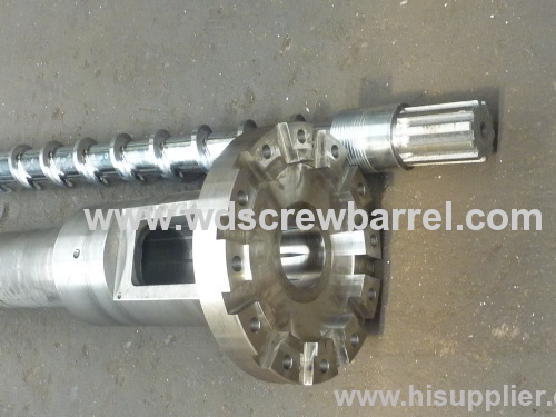 single PVC screw barrel L/D 1:28