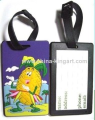 custom logo soft pvc tag