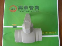 PPRC brass ball valve fittings and tube plumbing material
