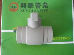 PPRC brass ball valve fittings and tube plumbing material