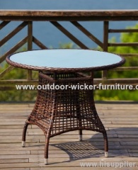 Hot quality outdoor wicker dining set