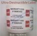 Warranty VOID If Seal Broken Labels