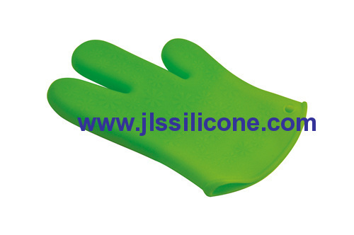 silicone oven mitts glove pot holder and finger protectors