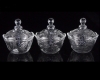 Elegant Glass Sugar Bowl