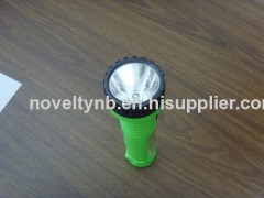 Powered and rechargeable LED Flashlight