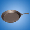 Cast iron frying pan