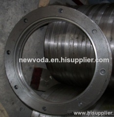 Spare parts on cement screw conveyor,flange