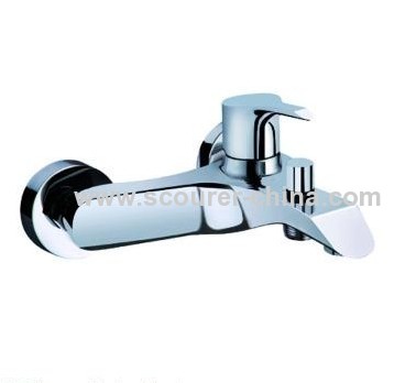 Wall Mounted Exposed Bath Shower Faucet Pb≤2.5%