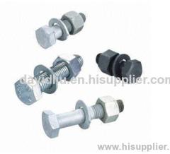 High-Strength Bolts in Hexagonal Shape, Available in Various Finishes