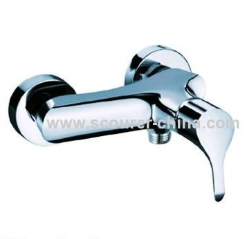 Wall Mounted Exposed Shower Faucet 2 pcs of decoration covers 1 pc of fittings pack